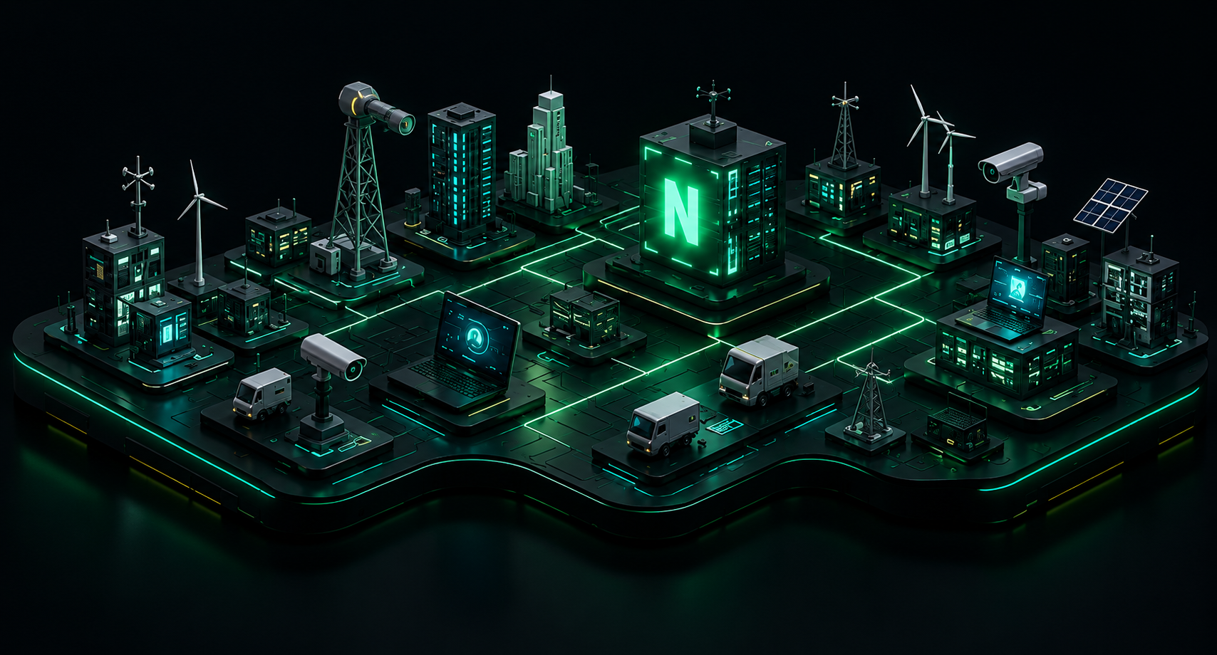 Ecosistema tecnol&oacute;gico futurista NANOTECHNOLOGY SAC