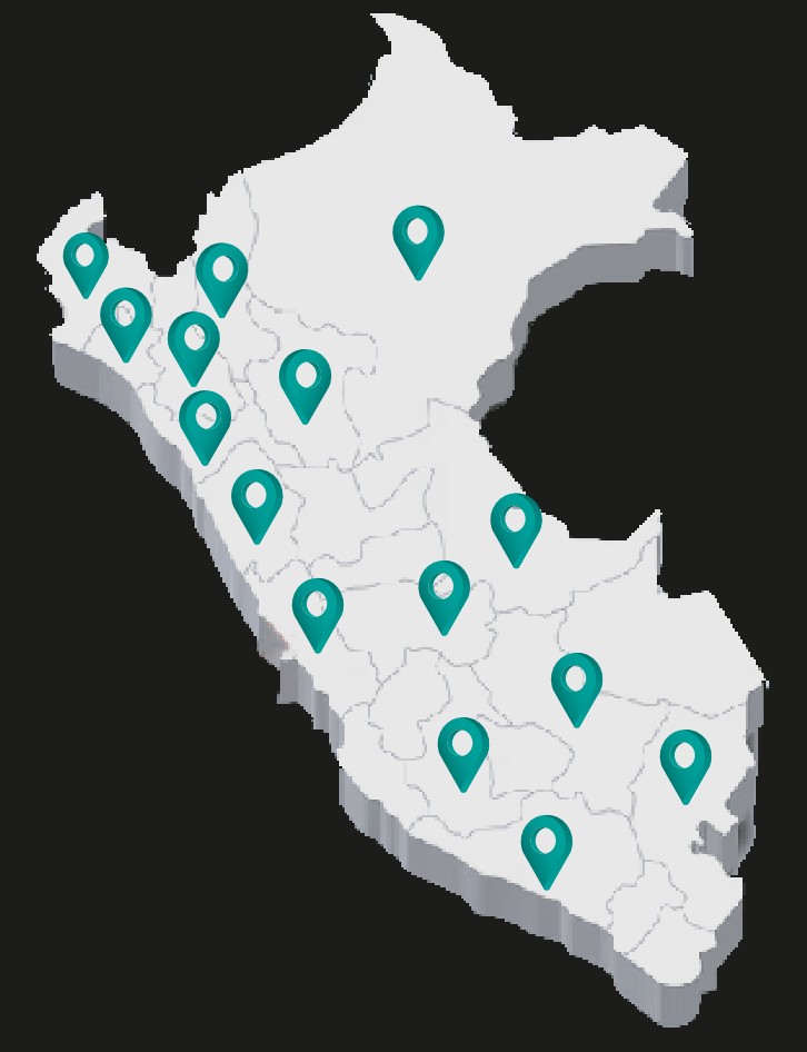 Mapa del Perú
